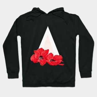 Floral Triangle Hoodie